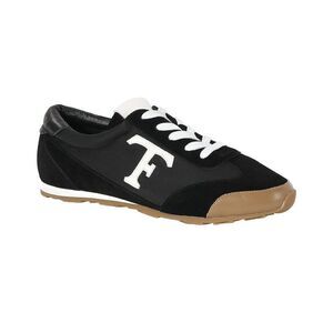 Tiffany & Fred Paris Suede Sneaker, Black